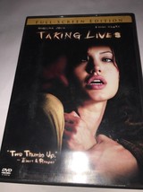 Taking Vidas (DVD,2004 ,Completo Pantalla Edición) Angelina Jolie,Ethan Hawke ~ - £11.81 GBP