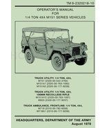 USB Flash Drive - FITS US Army Jeep Technical Manual M151 M151A1 M151A2 ... - $19.95