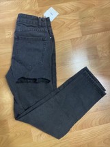 Adika Jeans Womens Size Small Faded Black Ripped Nwt 26” Waist - £7.79 GBP