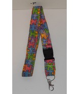 autism Lanyard pink purple green blue - €8,51 EUR