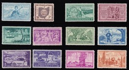 1953 Year Set of 12 Commemorative Stamps Mint NH - Stuart Katz - £4.39 GBP