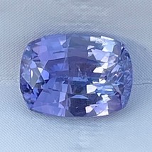 CERTIFIED 1.20 Cts Ceylon Natural Unheated Violet Sapphire Cushion Cut Loose Gem - £279.13 GBP