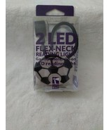 Reading Magnifier Light LED Lamp Flex Metal Neck Lightwedge Soccer Theme  - €7,57 EUR