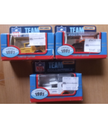 91 Matchbox NFL Cars Set of 3 - £15.68 GBP