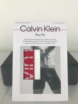 Men&#39;s Pro Fit  micro fiber white boxer briefs Calvin Klein XL New - £15.08 GBP