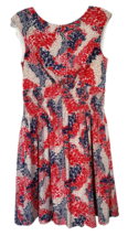 Jessica Simpson Women&#39;s A-Line Mini Dress Colorful Lined Sleeveless Size 6 Multi - £19.88 GBP