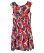 Jessica Simpson Women&#39;s A-Line Mini Dress Colorful Lined Sleeveless Size... - $24.74