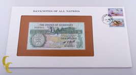 1986 The États De Guernesey Un Livre Billets Banque Tout Nation Hors-Cir... - $27.53