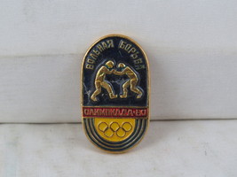 1980 Summer Olympics Event Pin - Wrestling - Stamped Pin - £11.99 GBP