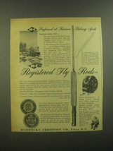 1952 Horrocks-Ibbotson Fly Rods Ad - Preferred at Famous Fishing Spots - £14.65 GBP