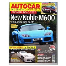 Autocar Magazine 14 October 2009 mbox2589  New Noble M600  Panamera Vs Rivals - £3.97 GBP