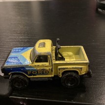 MATCHBOX VINTAGE 1982 Ford 460 Yellow Flareside Pick-Up Truck Diecast - $7.92
