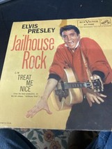 Elvis Presley jailhouse rock and treat me nice 45 cover - $11.49