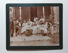 1890&#39;s Cabinet Photo Meredith College Raleigh, North Carolina - £32.74 GBP