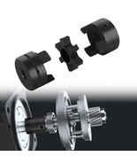 1/2&quot; To 3/4&quot; L075 Flexible 3-Piece L-Jaw Coupling Coupler Set &amp; Rubber S... - $663.42 MXN