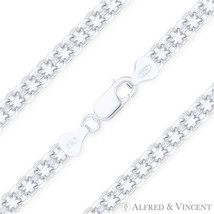 3mm Bizmark Bismark Link Italian Chain Anklet in Solid 925 Italy Sterlin... - $23.16+