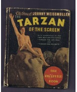 Story of Johnny Weissmuller Tarzan VINTAGE 1934 Whitman Big Little Book ... - £77.39 GBP