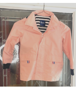 Raincoat Childs Hiheart Hooded Water Resistant Poly/Cotton Springtime Co... - $15.79