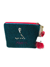 Pier 1 Beaded Coin Purse Zodiac-Aries Made In India ShipN24Hours. - £27.04 GBP