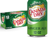 Canada Dry Ginger Ale Soda, 12 Fl Oz Cans (Pack of 12) - £9.81 GBP