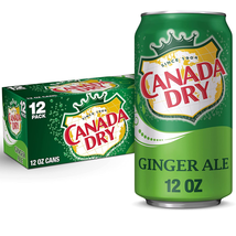 Canada Dry Ginger Ale Soda, 12 Fl Oz Cans (Pack of 12) - $12.56