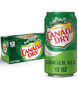 Canada Dry Ginger Ale Soda, 12 Fl Oz Cans (Pack of 12) - £9.81 GBP