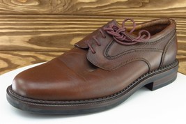 Giorgio Brutini Shoes Sz 9 M Brown Derby Oxfords Leather Men - £31.60 GBP