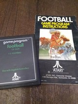 Football Atari 2600 Video Game Cartridge With Instruction Manual 1979 - £19.87 GBP