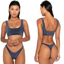 FAE Swim MAVEN Bikini Top - Midnight - Scooped Neckline - Sustainable - $95.00