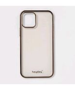 HeyDay Apple iPhone 12 / iPhone 12 Pro Clear Bumper Case Gold - $9.99