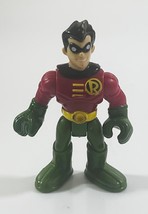 Fisher Price Imaginext DC Super Friends ROBIN Robot Mech Suit Figure Fig... - $91.70 MXN