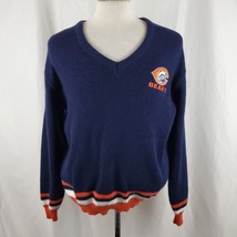 Starter Chicago Bears Sweater Adult Large V-Neck Embroidered Vintage NFL... - £25.17 GBP