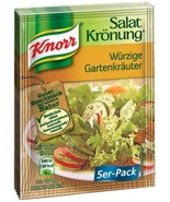 Knorr Salat Kroenung- Wuerzige Gartenkraeuter (Savory Garden Herbs) 5Pk - £4.87 GBP