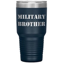 Military Brother - 30oz Insulated Tumbler - Navy - £24.74 GBP