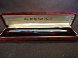 Old Vtg Norma 4 Color Mechanical Pencil With Case Box - $124.95