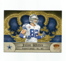 Jason Witten (Dallas Cowboys) 2012 Panini Crown Royale Card #128 - £3.98 GBP