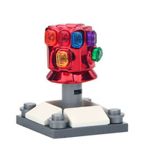 Chrome Infinity Gauntlet of Iron Man Marvel Avengers Endgame Minifigures - £2.06 GBP