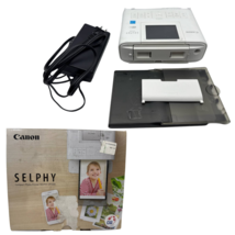 Canon Selphy CP1300 Compact Photo Printer Prints White Not Work READ - $569.91 MXN