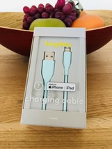 heyday Charging cable, for Apple, 3 ft USB-A to 8 Pin Connector Cable, Blue - $6.95