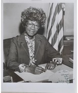 SHIRLEY CHISHOLM SIGNED Photo - United States Congress  w/coa - $219.00