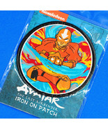 Avatar the Last Airbender Avatar State Aang 3&quot; Iron on Patch Nickelodeon - £11.79 GBP