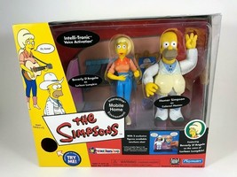 The Simpsons Lurleen Lumpkin &amp; Colonel Homer Intelli-Tronic Exclusive Figures - £47.08 GBP