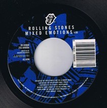 Rolling Stones Mixed Emotions 45 rpm Fancy Man Blues - £3.87 GBP