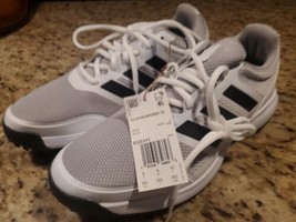 Adidas Tech Response SL White Black Mens Spikeless Golf Shoes EG5311 Sz 8.5 - £47.31 GBP