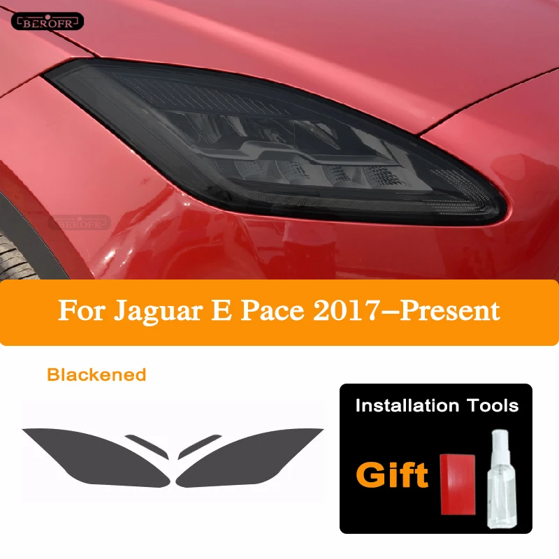 Car Headlight Taillight Protective Tint Film Smoke Black Transparent TPU Sticker - £126.64 GBP