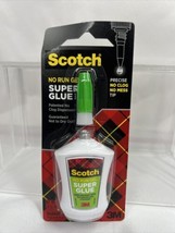 Scotch Super Glue Gel Precision Applicator Tip No Mess Run COMBINE SHIPPING - $4.63