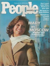 People Weekly Magazine February 9 1976 Mary Tyler Moore in Moscow - $49.49