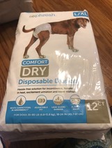 So Phresh Comfort Dry Disposable Dog Diapers, Count of 12 - Open pack - ... - $24.63