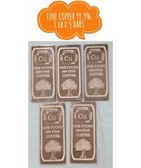 1 LB X 5 Piece .999 Copper Bar Bars (Total 5 Pounds)-
show original titl... - $236.61