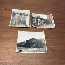 Lot of 3 US Army Signal Corps 8X10 Pictures Unknown Date Place KG JD - $24.74